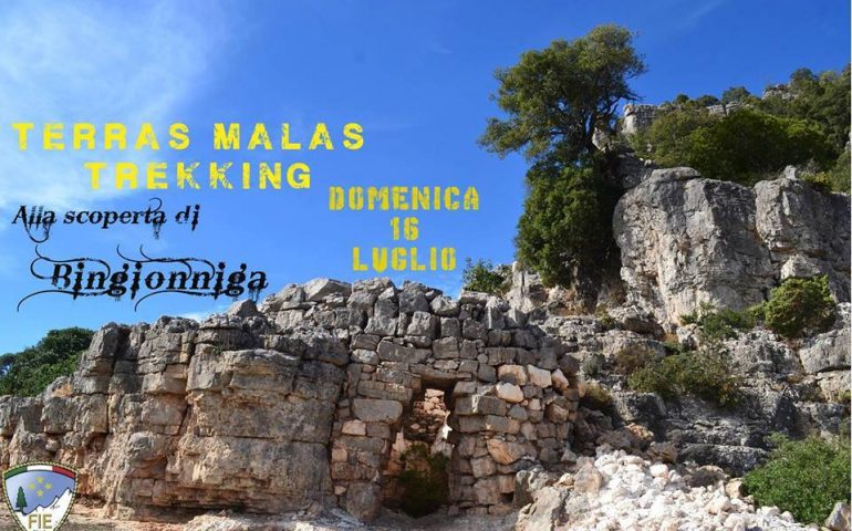 Escursione il 16 luglio “Alla scoperta di Biongionniga” con “Terras Malas Trekking” di Tertenia