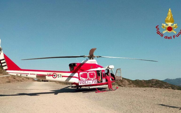 Escursionista colta da un malore soccorsa a Gorroppu dall’elicottero del 118