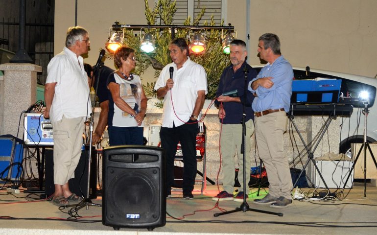 Cerimonia di premiazione a Loceri