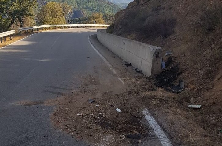 Schianto nella notte tra Villagrande e Tortolì. Ma della macchina nessuna traccia