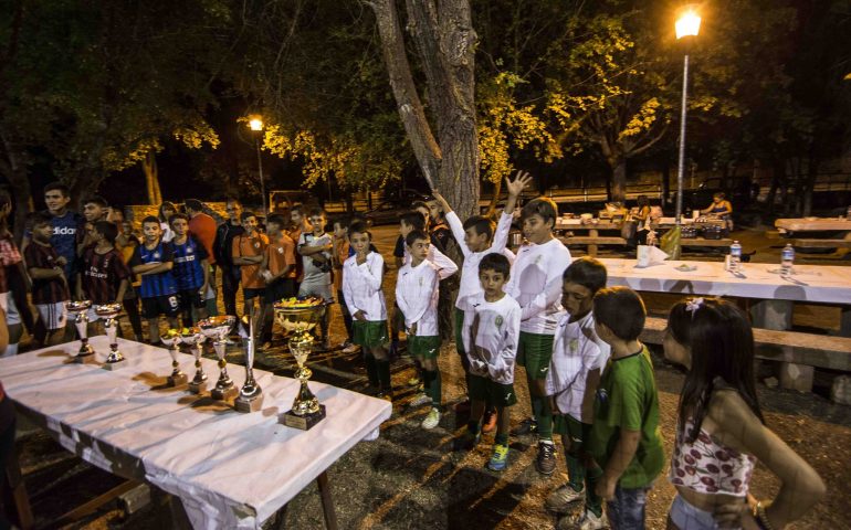 Gairo, torna in auge il vecchio torneo di calcio a 5. Protagonisti i bambini