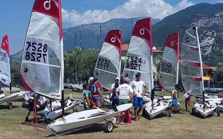 Cinque atleti del Circolo Nautico Arbatax al campionato mondiale O’pen Bic sul Lago di Garda