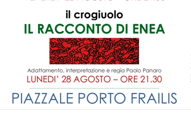 Teatrinmare, terzo appuntamento con l’Enea del Crogiuolo a Tortolì