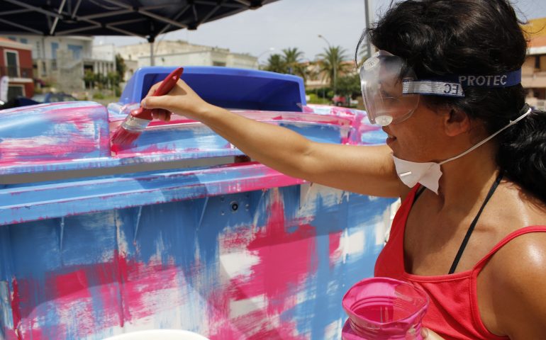 A Sassari arriva gARTbage, il concorso che trasforma i container per i rifiuti in opere d’arte
