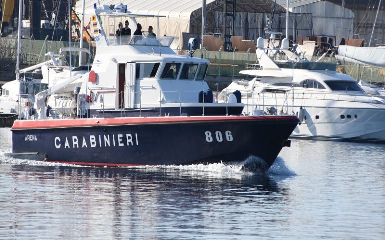 Baunei, natante alla deriva con sette persone a bordo, soccorso dalla motovedetta dei Carabinieri