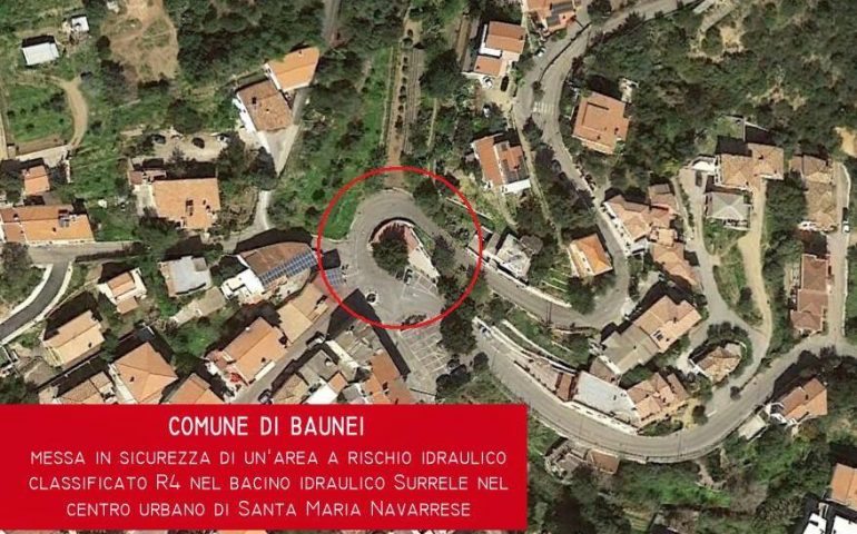 Santa Maria Navarrese, messa in sicurezza di un’area a rischio idraulico. In arrivo risorse dalla Regione