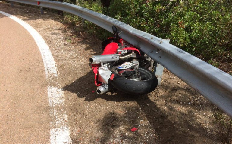 Incidente sulla Baunei-Urzulei, gravissimo il motociclista coinvolto