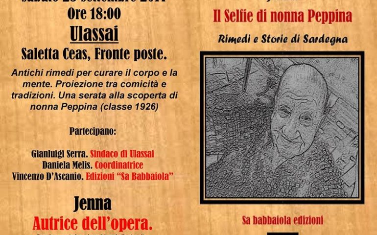 Ulassai, il 23 settembre presentazione de ‘Il selfie di nonna Peppina’