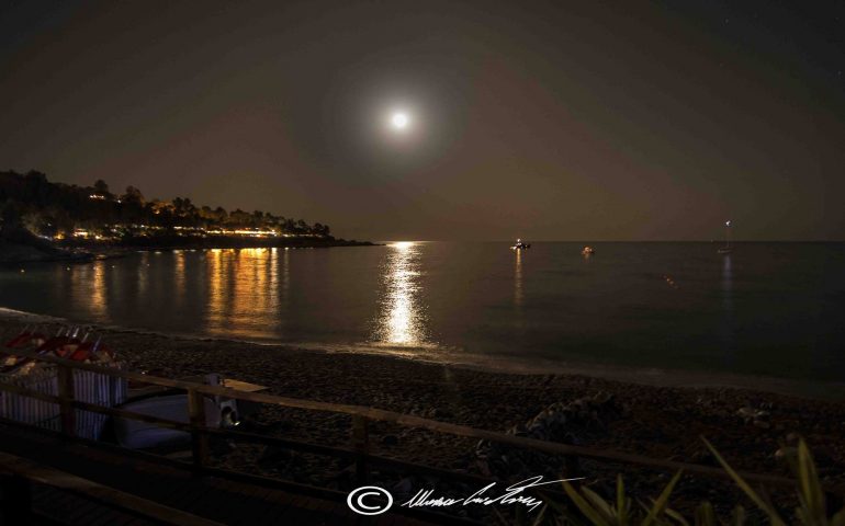 Le foto dei lettori. Porto Frailis by night nello scatto di Cristian Mascia