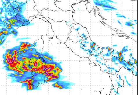 Piogge in arrivo in Sardegna. L’Ogliastra tra le zone più esposte al maltempo