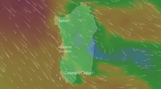 Meteo: il forte maestrale di oggi lascerà spazio al grecale. Bel tempo nel weekend