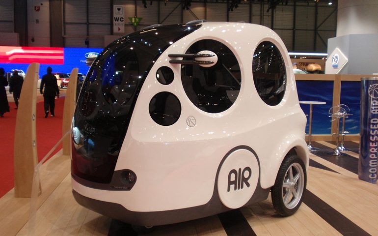 Sarà costruita in Sardegna “Airpod”, la prima auto nel mondo ad aria compressa