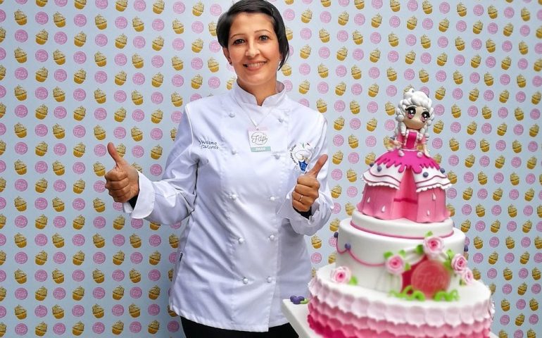 Viviana Catzola, un’ogliastrina al Festival della Pasticceria a Roma