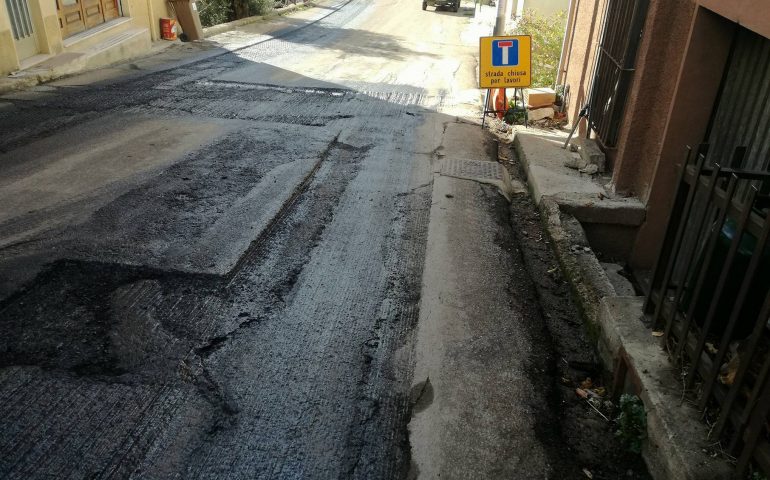 Villagrande: dato il via ai lavori di rifacimento del manto stradale