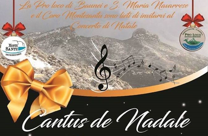 Concerto “Cantos de Nadale” a Baunei