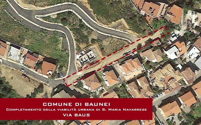 Santa Maria Navarrese, completati i lavori della via Baus