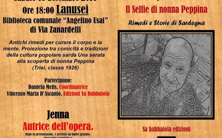 “Il selfie di nonna Peppina” il 16 dicembre a Lanusei