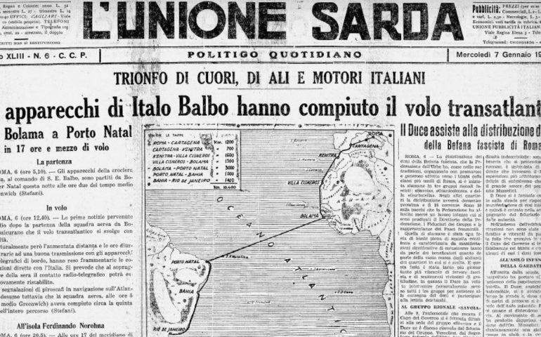 Accadde oggi. Il 6 gennaio 1931 moriva Luigi Fois, eroe della Trasvolata Atlantica