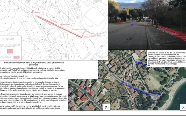 Santa Maria Navarrese, partiranno a breve i lavori in viale Pedras e via dei Cavalieri