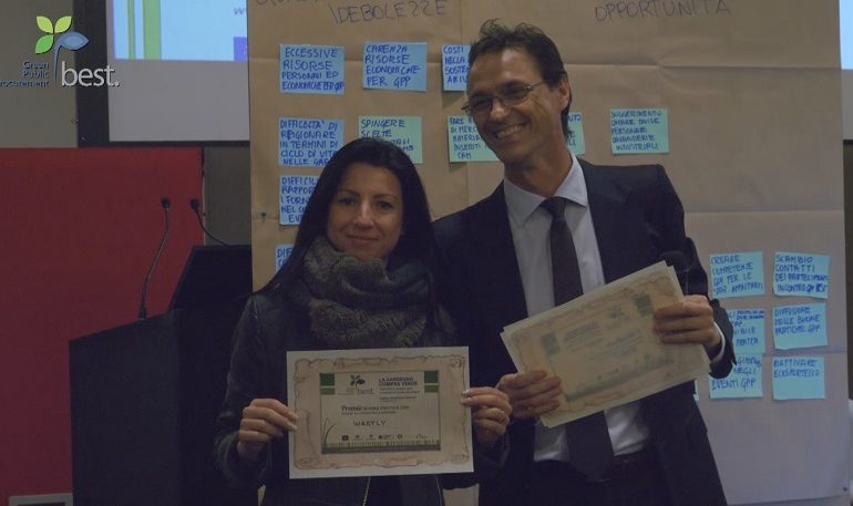 Economia verde e acquisti pubblici, quattro imprese sarde premiate alla Vision Fair per le buone pratiche di sostenibilità