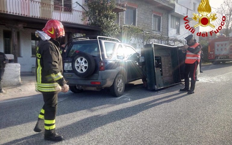 Incidente stradale alla periferia di Oliena, ferito trasportato all’ospedale di Nuoro
