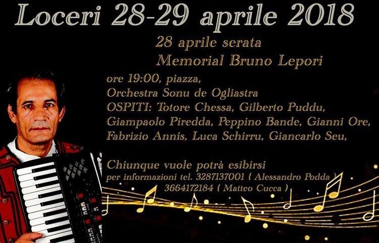 Loceri, prima edizione della “festa della fisarmonica e dell’organetto” dedicata a Bruno Lepori