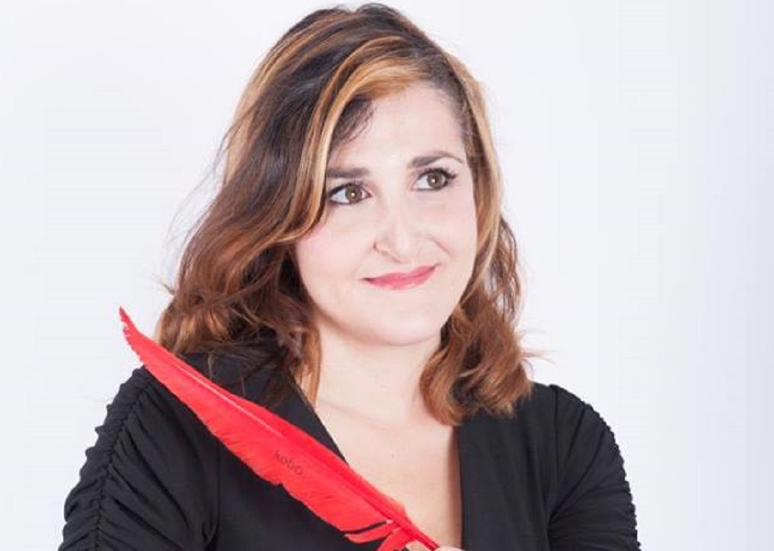 La scrittrice Emma Fenu