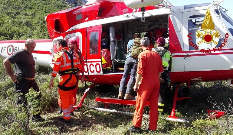 Si sente male a “Gorroppu”, donna soccorsa con l’elicottero