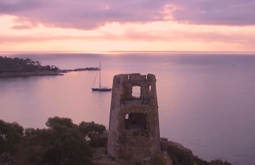 Tortolì vista dal drone