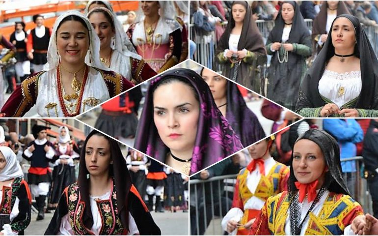 (PHOTOGALLERY) Le donne di Sant’Efisio 2018: bellezze sarde per la 362° sagra più amata dell’isola