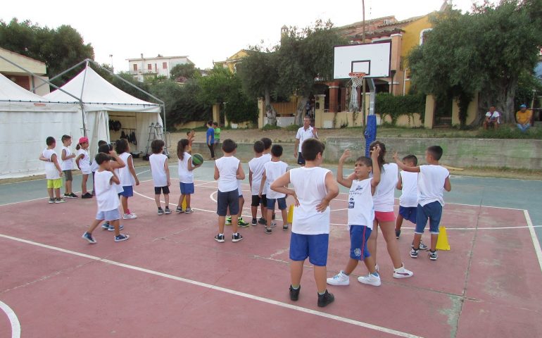 Un tuffo nel basket, camp Santa Maria Navarrese