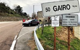 carabinieri Gairo incidente stradale