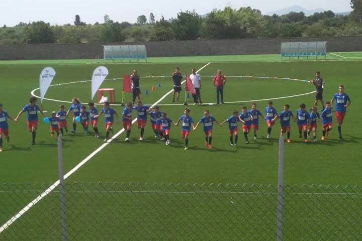 (FOTO) Lotzorai, chiusa in festa la seconda edizione del Summer Camp del Cagliari Calcio 1920