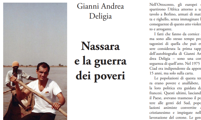 “Nassara e la guerra dei poveri”. Deligia, l’ex funzionario dell’ONU innamorato dell’Ogliastra racconta gli anni in Ciad