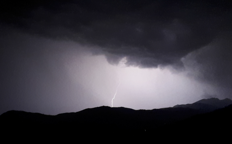 Le foto dei lettori. Temporali in Ogliastra