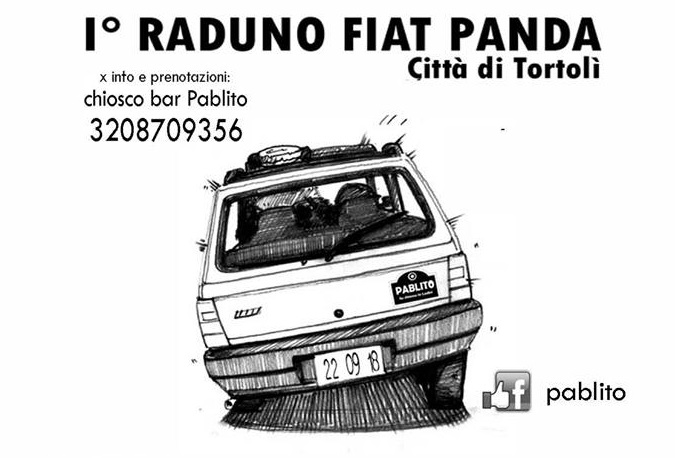 Il 22 settembre il primo Raduno Fiat Panda Città di Tortolì