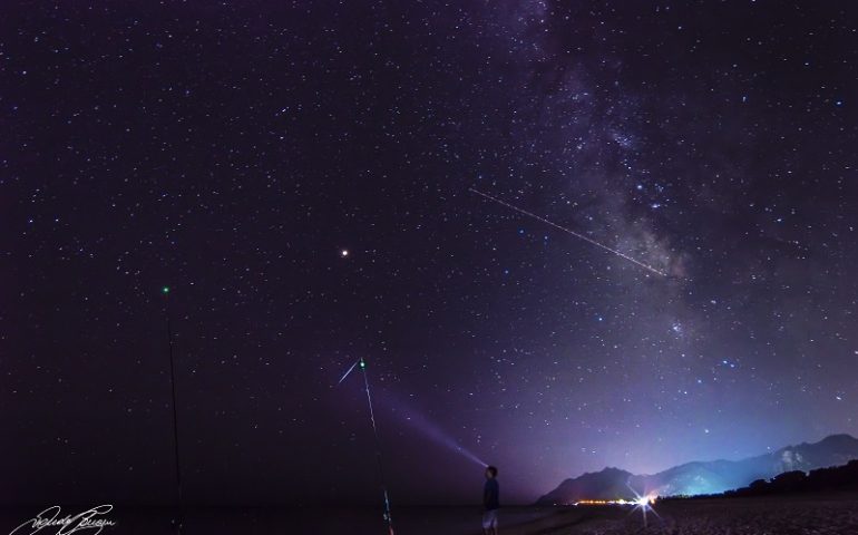 Le foto dei lettori. Bari Sardo, il fascino di un cielo notturno