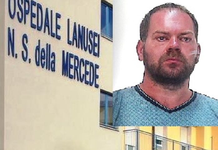 Salvato dal mare, perde la testa una volta dimesso: arrestato l’uomo che ha terrorizzato il personale dell’ospedale di Lanusei