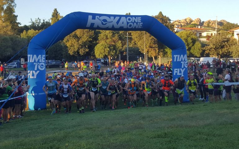 La fotonotizia. Partita anche la TSS 43k Santa Maria Navarrese- Baunei. Go!