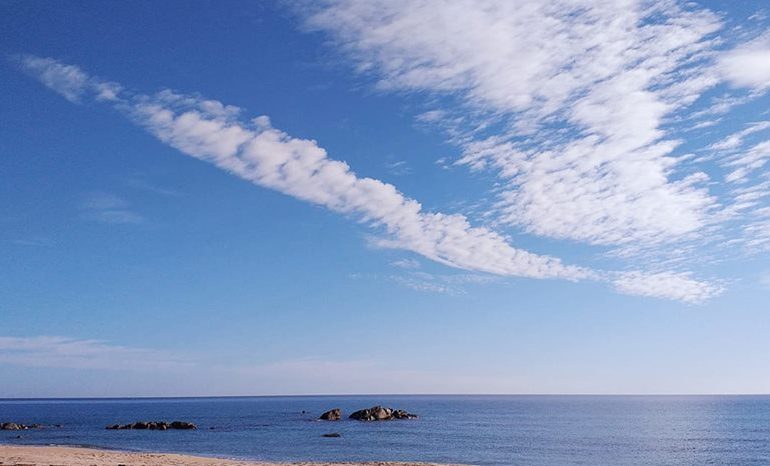 Le foto dei lettori. Buona giornata a tutti dal Lido di Orrì