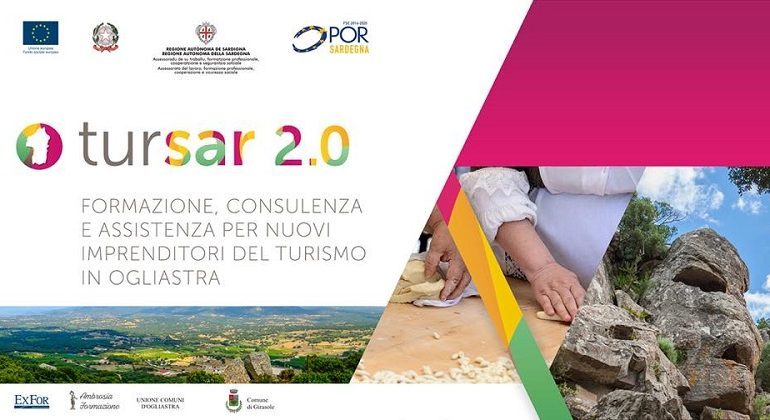 Ogliastra, come avviare un’impresa nel settore del turismo. Iscrizioni TURS@R 2.0 aperte fino al 7 dicembre