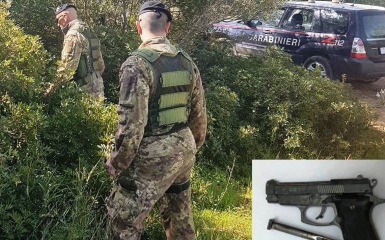 Munizioni e armi nelle campagne di Arzana e Villagrande, indagano i carabinieri