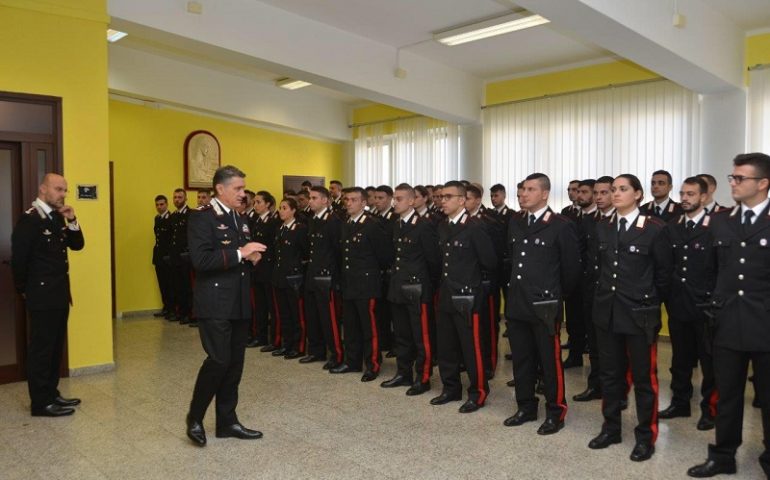 Assegnati alla Legione Carabinieri Sardegna 90 Carabinieri e 20 Marescialli