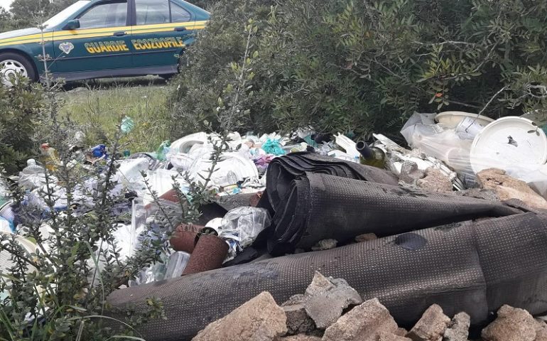 Bari Sardo, le guardie eco-zoofile Anpana Nuoro-Ogliastra individuano discarica a cielo aperto