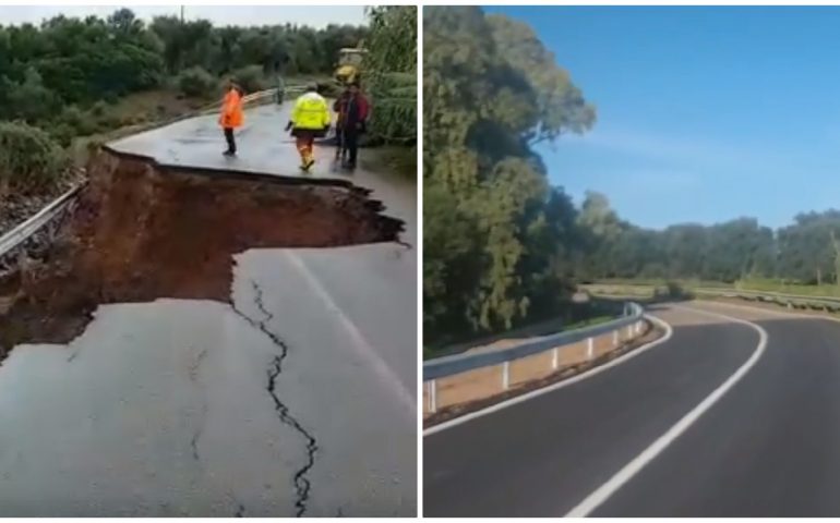 Sp 91: riaperta la strada devastata dall’alluvione del 10 ottobre