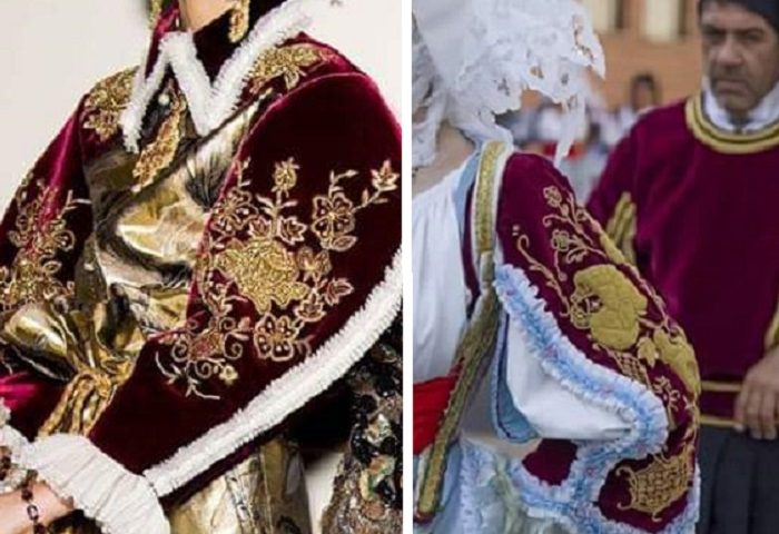 D&G pubblica le foto di alcuni abiti ma sul web scatta la polemica: «Sembra l’abito tradizionale di Sennori»