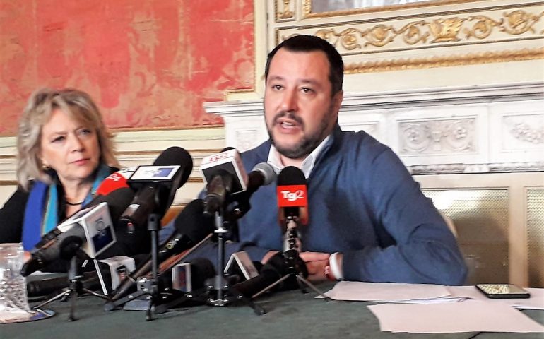 (VIDEO) Salvini a Cagliari: in primavera un centro per l’identificazione e l’espulsione