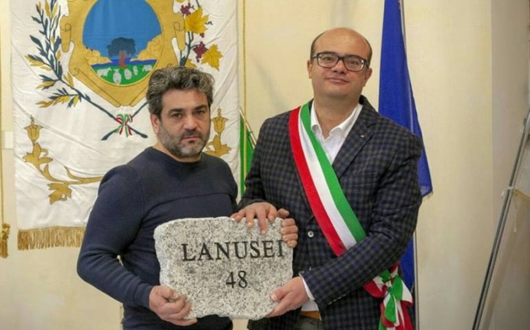 In ricordo dei caduti della Prima Guerra Mondiale: una pietra del Comune di Lanusei nell’area monumentale di Biella