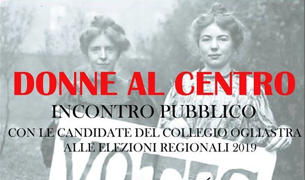 Donne al centro: le candidate del collegio Ogliastra alle elezioni regionali si incontrano a Tortolì