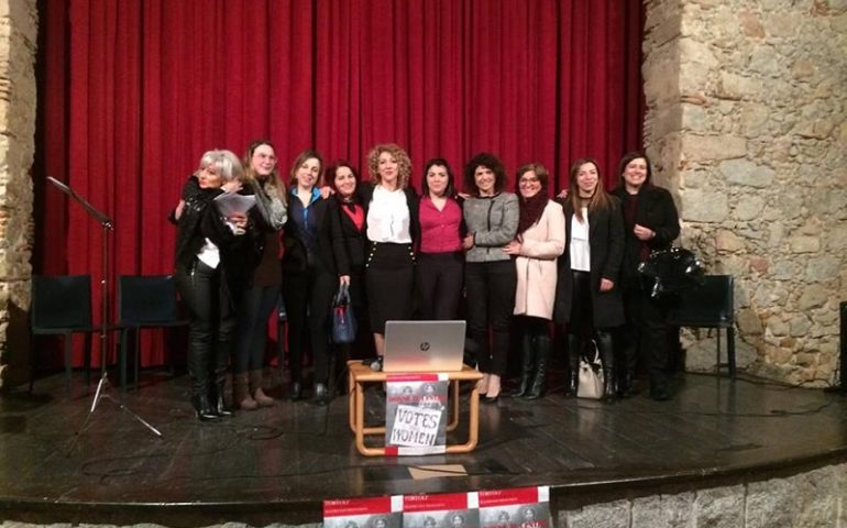 Donne al centro: le candidate ogliastrine alle elezioni regionali ieri al San Francesco di Tortolì